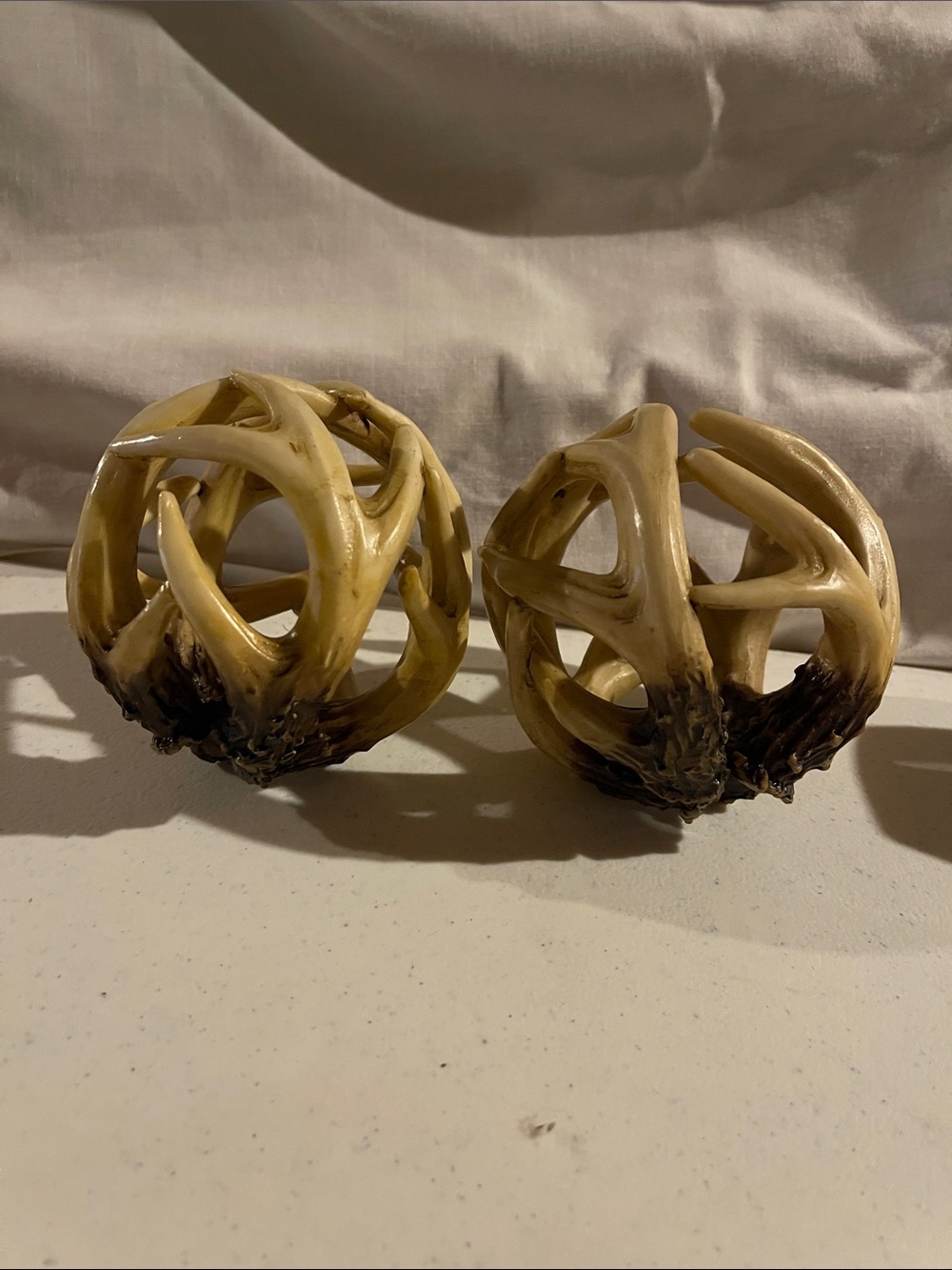 Antler Decorative Sphere decor or bowl fillers